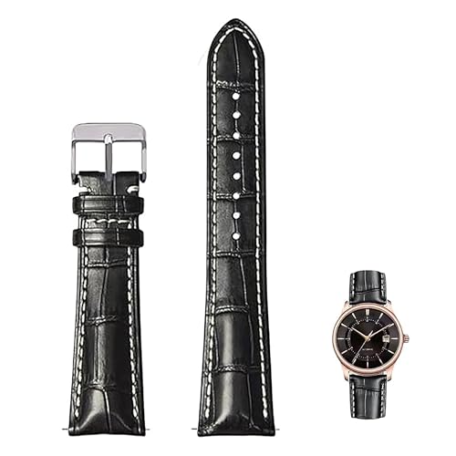 Ylfcly Quick Release Genuine Leather Watch Band 20mm