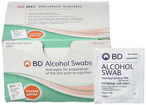 BD-Alcohol-Swabs-100-Each-White