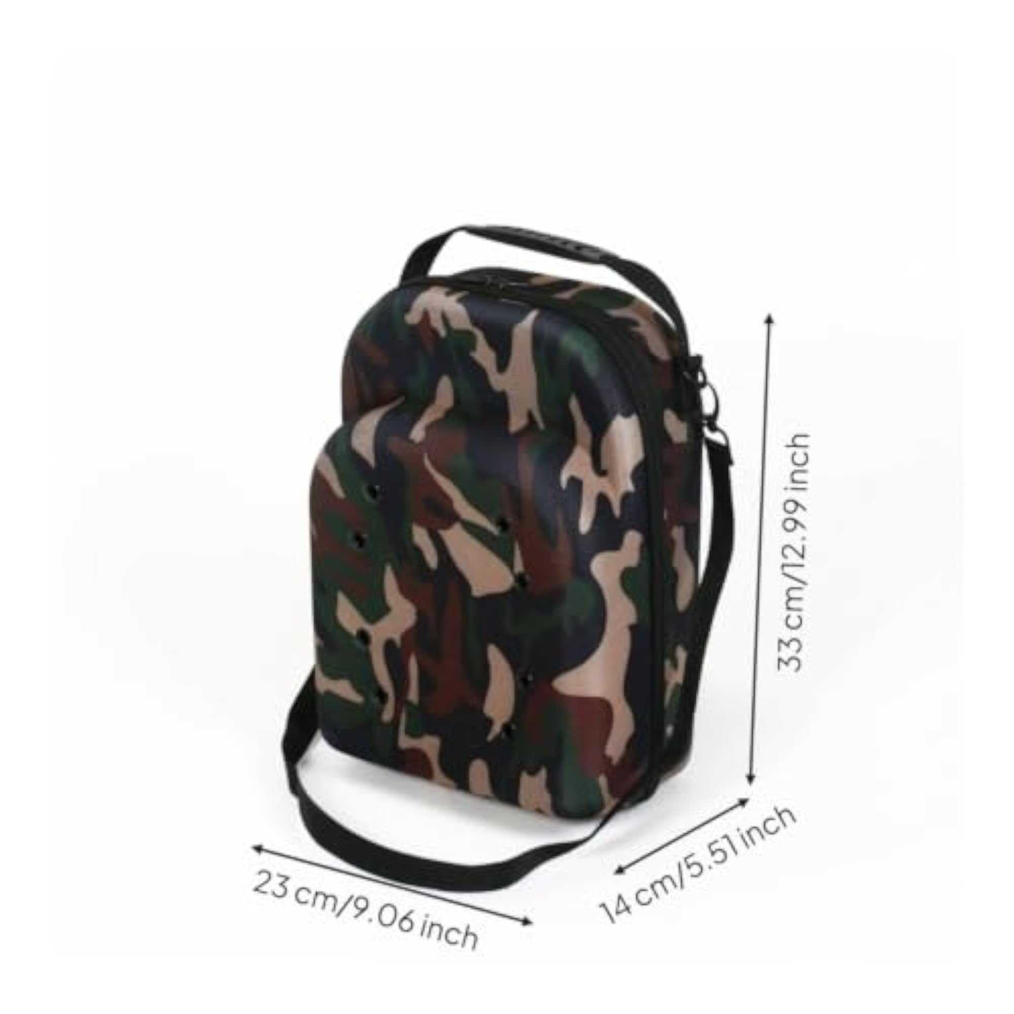 Hard-Shell Baseball Cap Storage Bag, Durable Design