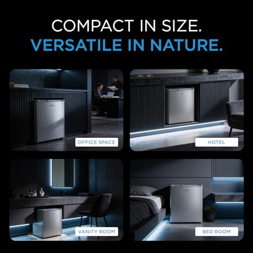 Image of Midea 50 L 1 Star Direct Cool Single Door Mini Ref (MDRD50D1HLSS)