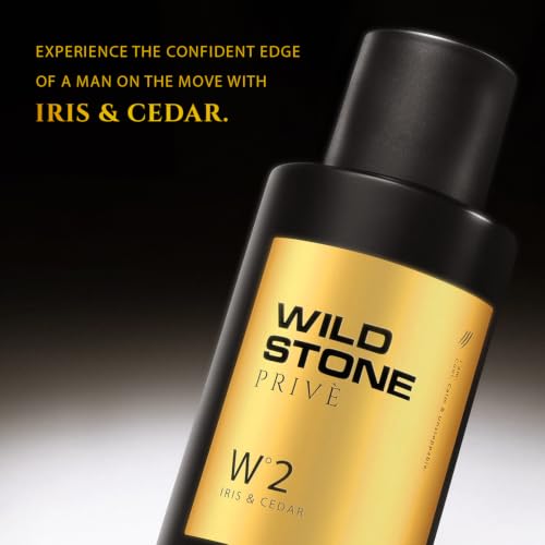 Image of Wild Stone Prive Iris & Cedar Parfum for Men 100ml | Luxury Long Lasting Perfume | Fresh, Aquatic & Marine Fragrance | Premium Men's Perfume