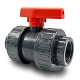 PVC-U PN10 RESISTENTE - Corpo in PVC-U senza plastificanti con guarnizioni EPDM, impiego 0–60 °C e resistenza a cloro e acqua salata; Made in Europa.