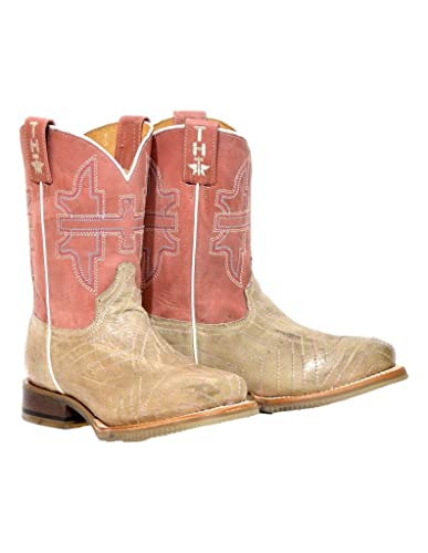 Tin Haul Western Boots Girls Rainbow 1 Child Tan 14-018-0077-0891 TA2