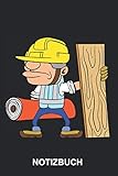 Notizbuch: Parkettleger Bodenleger Teppichverleger Parkett Teppich Verlegen Beruf Job Lustig Niedlich Witzig | Gepunktetes Notizbuch, Tagebuch, ... Seiten punktiert | Softcover | weißes Papier