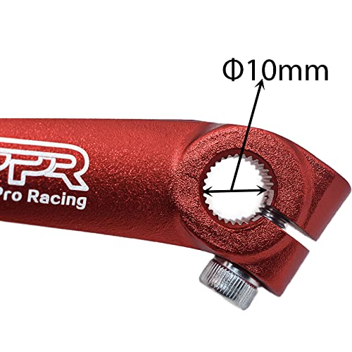 Cnc Aluminum Folding Gear Shift Levers, Gear Shift Lever Fits For Kayo T2 T4 T4L Atv/Pedal Shift Lever For Pit Dirt Bikes(Red) #TOP2