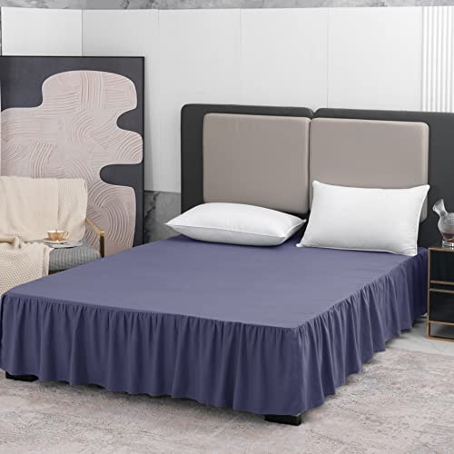 Image of Bed Skirt Full Size 14 Inch Drop Ruffled Bed Skirt with Split Corners