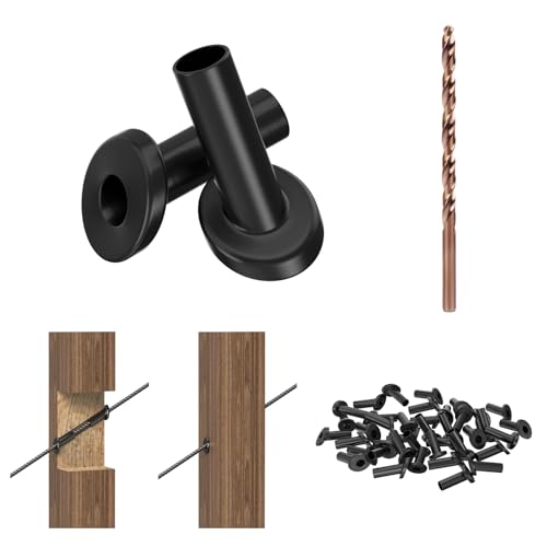 Fundas protectoras de cable elegantes en color negro para acabados profesionales