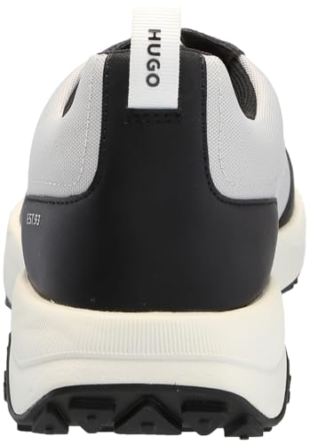Image of Hugo Men's Logo Tape Canvas Mix Sneaker