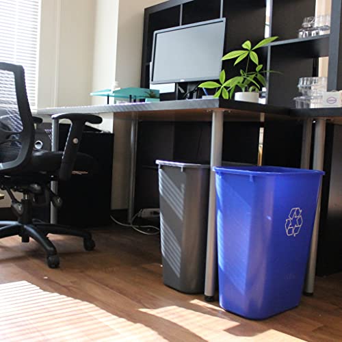 good-natured-Plant-Based-Tall-Recycler-1025-Gallon-Recycle-Bin-for-Kitchen-Outdoor-Commercial-Recycle-Bins-Large-bin-for-Office-Products-Big-Recycling-Trash-Can-Recycling-Bin-for-Kitchen