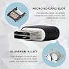 [2 Pack] Micro SD Card Reader for Android Phone,Micro SD Card to USB Adapter, Mini USB C Card Reader for Camera Memory Card Reader, Wansurs Card Reader for PC and Android Phone
