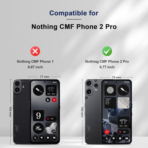 Image of Jasonyu Mobile Phone Case for Nothing CMF Phone 2 Pro Leather Flip Foldable Shockproof Magnetic Premium PU Leather Stand Function Card Slots Protective Flip Case Blue