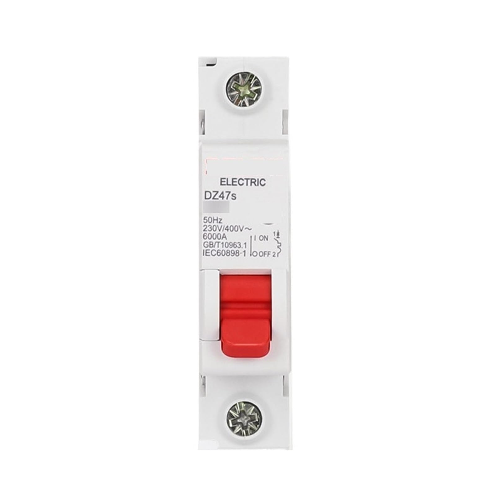 Disyuntor DZ47s-125 1P pequeño interruptor automático monofásico 125A 2