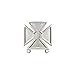 Marksman Badge, US Army, Brite