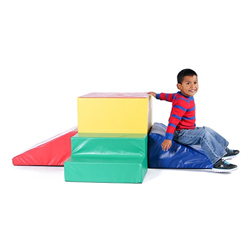 Foamnasium Gymnasium Playset, Red/Blue/Yellow/Green - Thumbnail 2