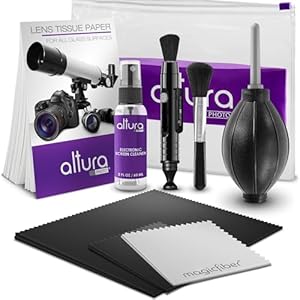 Altura Photo Professional Cleaning Kit for DSLR Cameras and Sensitive Electronics Bundle with 2oz Altura Photo Spray Lens and LCD Cleaner – Camera Accessories & Photography Accessories