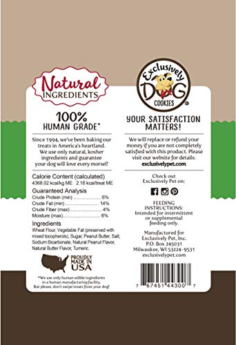 Exclusively Pet Best Buddy Bits-Peanut Butter Flavor, 5-1/2 Oz Package #TOP1