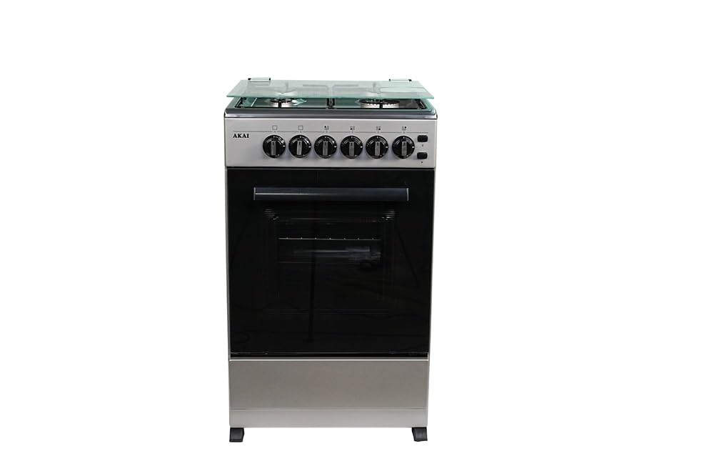 Akai Full Safety Cooking Range, Stainless Steel - Crma-505Sc, 1 Year Warranty