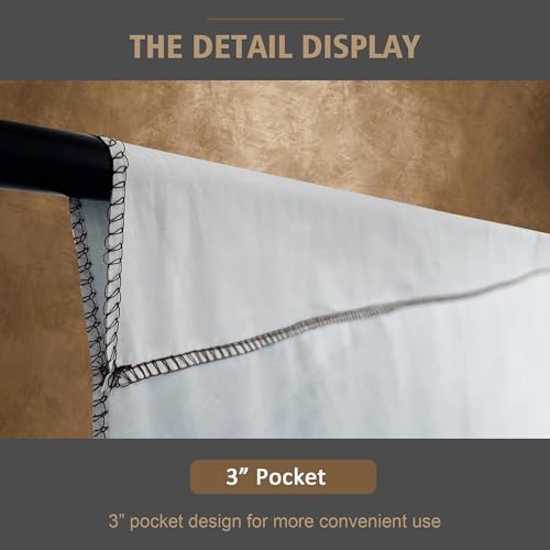 Image of Abstract Photography Backdrop for Photoshoot 8x10ft, Dark Brown,No Stand