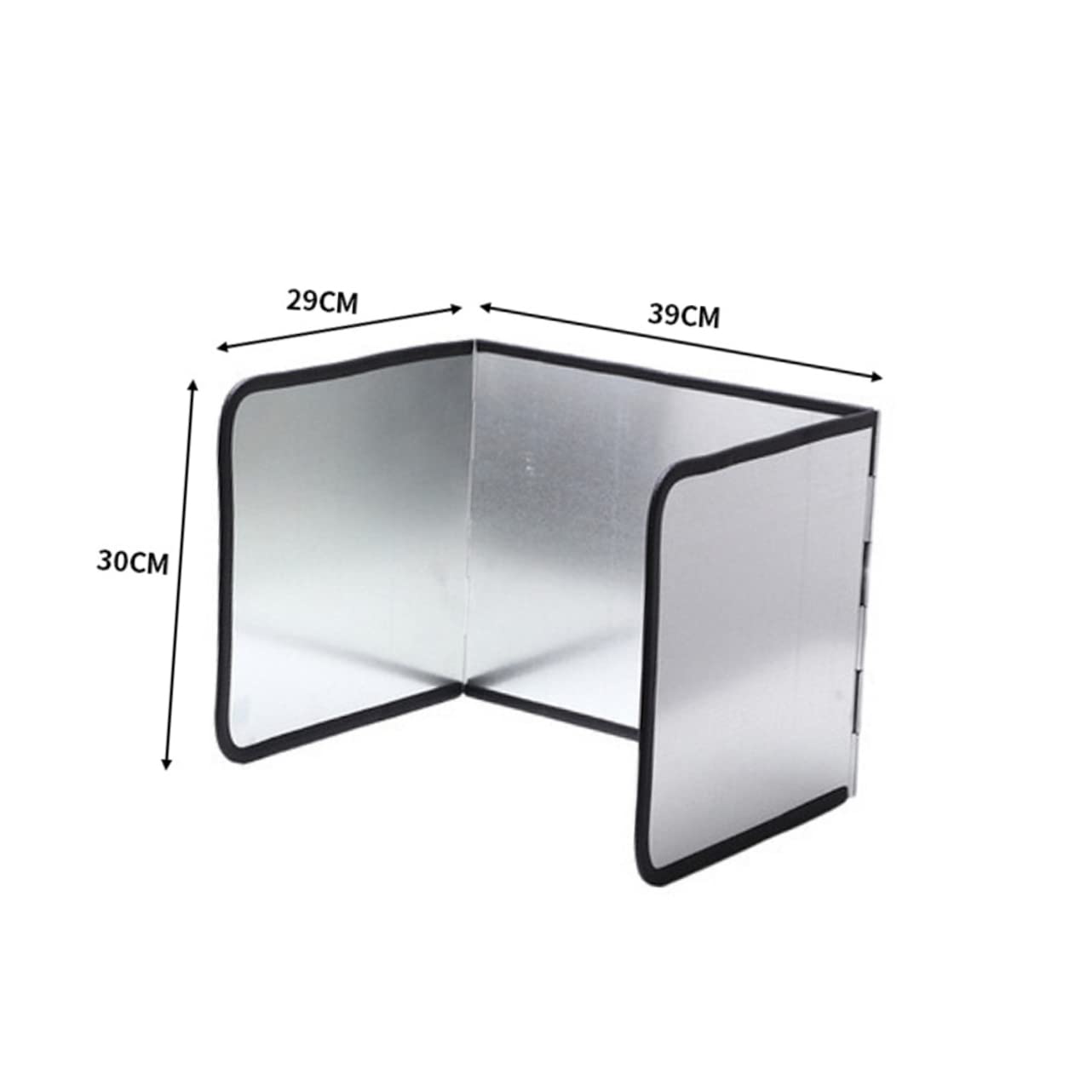 LALADEFIEE Oil Splatter Screen Aluminum Foil Board for Kitchen Cooking Hinged Panels Easy to Clean Suitable for Home and Restaurant Use S