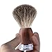 Grandslam Luxury Badger Shaving Brush Handmade Pure Badger Hair Brush with Wood Handle Heavy Alloy Base + Badger Bristle