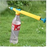 Ruluti Botellas De Presión 1pc Pulverizador De Pistola De Agua De Botellas De Riego De Riego Interfaz Carretilla Pulverizadores Cabeza De Flor Herramientas De Jardín