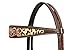 CHALLENGER Horse Western Leopard Print Hair-On Leather Bridle Breast Collar Tack Set 78RS10