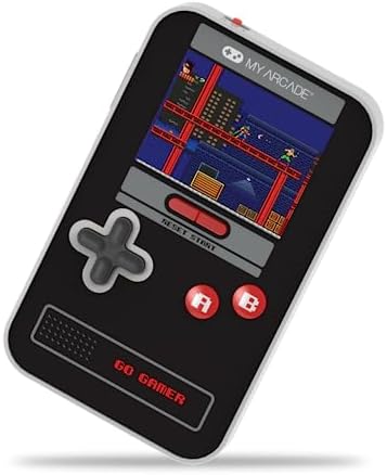 My Arcade Go Gamer Classic-Purple: Portable Electronic Game Console with 300 Games, Full Color 2.5″ Screen – Fun for The Entire Family(DGUN-3910)