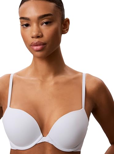Calvin Klein Damen Plunge Push Up BH, Plein Air, 75A – Ansicht 3