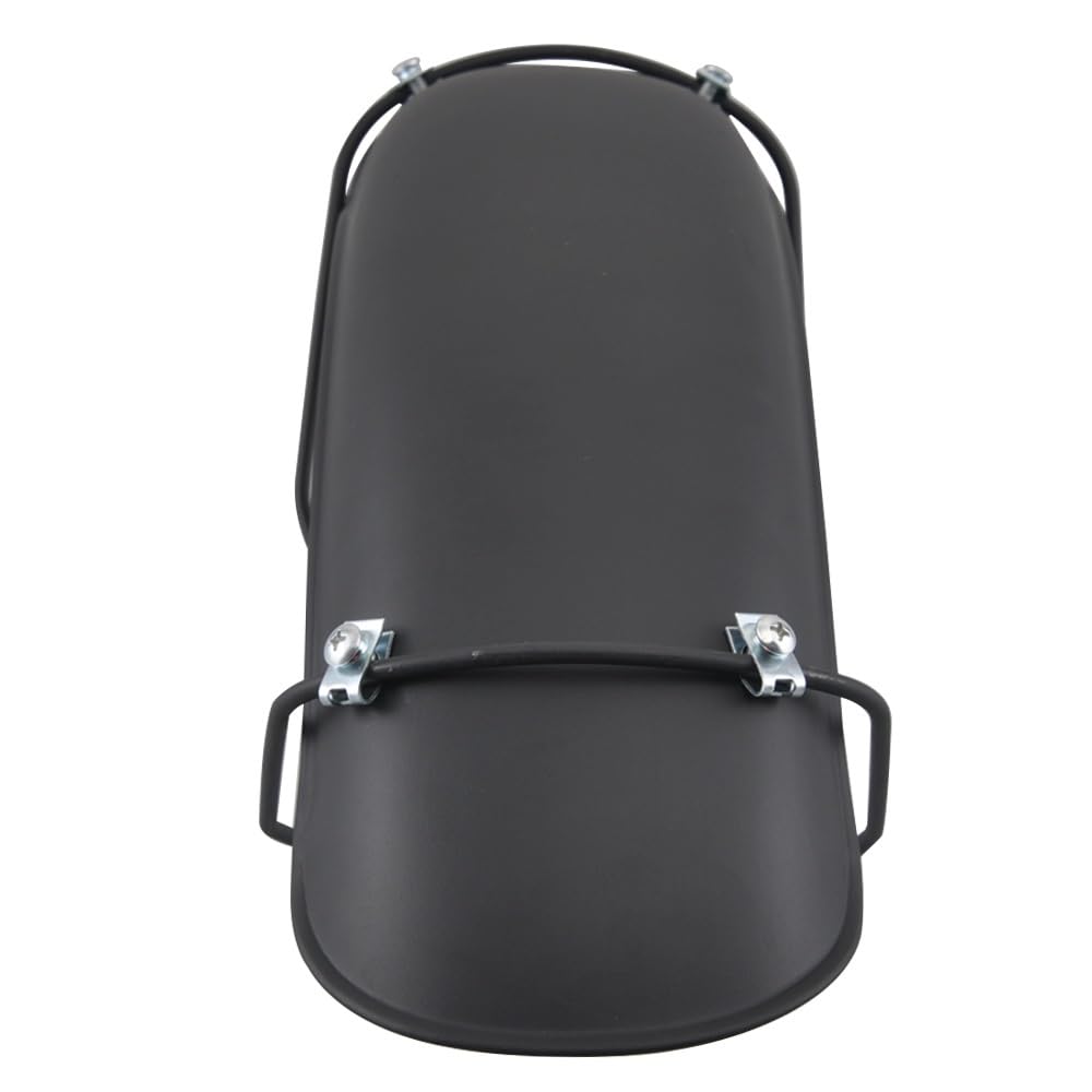 Moto Nero Parafango Anteriore Retro Copertura In Metallo Opaco Per CG125 Cafe Racer Chopper