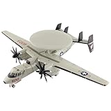 Históricamente preciso: el modelo E-2C Hawkeye 165300 reproduce fielmente el icónico avión de alerta temprana aerotransportado de la Marina de los Estados Unidos. Con insignia auténtica y marcas detalladas de panel de VAW-124 