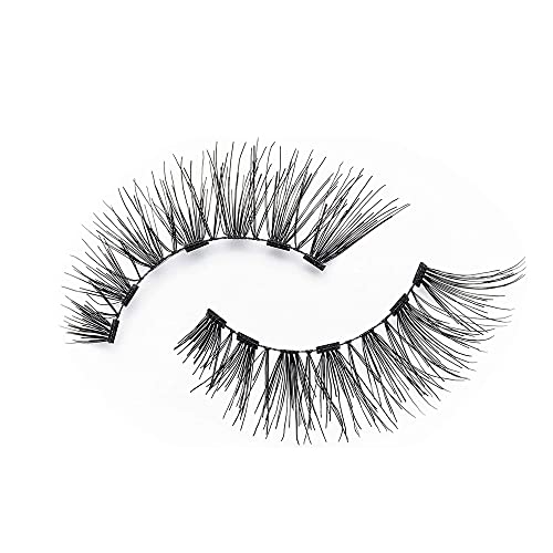 Eylure PROMAGNETIC Eyeliner & Lash Kit, No 117 Natural Fiber Eyelashes, Black image 5