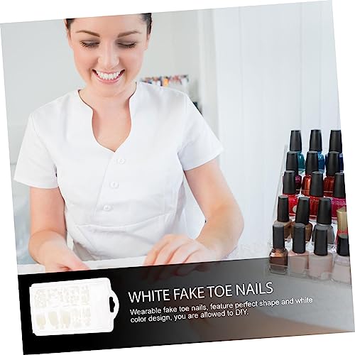 FRCOLOR 3 Caixas De Flocos De Unhas Unhas Artificiais Pontas De Unhas Para Senhora Miss Press Machin