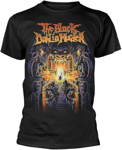 T-shirt Black Dahlia Murder Majesty noir en coton coupe ajustée S