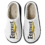 [YUEGOSAU] フォートナイト スリッパ 室内 ルームシューズ 冬 ボア 厚底 洗える 滑り止め 起毛 暖かい 歩きやすい メンズ レディース おしゃれ キャラクター