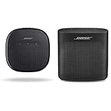Bose SoundLink Micro, Portable Outdoor Speaker, (Wireless Bluetooth Connectivity), Black & SoundLink Color Bluetooth Speaker II - Soft Black