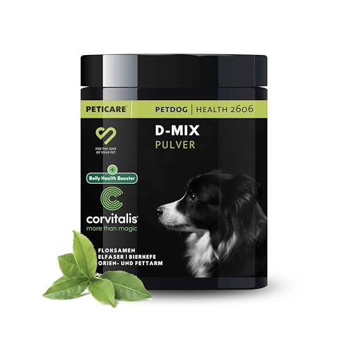 Peticare Dieta Slim Vital Powder para Perros | Apoya el proceso de adelgazamiento y el control de peso | Reduce el exceso de peso y fortalece la saturación | Alimento suplementario natural | petDog