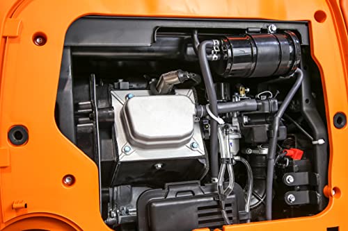 WEN 56400iX 4000-Watt Inverter Generator with Fuel Shut-Off and CO Shutdown Sensor, Black - Image 6