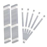 HYLQGMI 50 Pieces Thermal Binding Strips Bookbinding Tapes Hot Melt Glue Strips Resin Construction Suitable for Repairing Textbooks Albums Docum, 3 Point