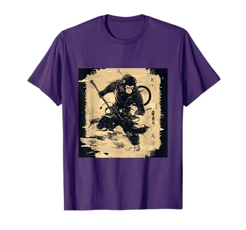 Wukong Myth Monkey King Ancient Chinese Journey to the West T-Shirt