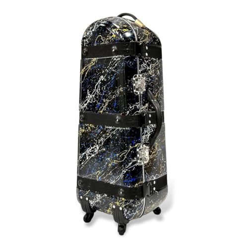 Image of MIRAJ Musical Tabla Fiberglass Case 3 Set (Black Splash)