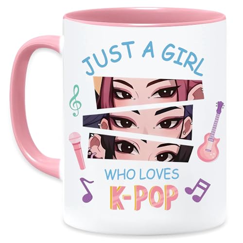 Image of Leseogye Anime Mug, Premium Ceramic Coffee Cup with Handle, Hunters Mugs, Gift for Kpop Fans