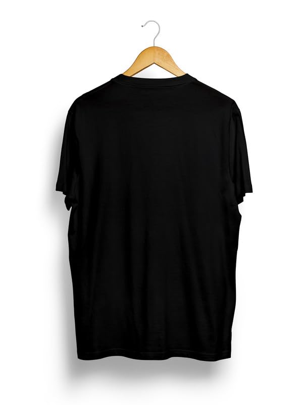 Image of JUARI BE A GENTLEMAN Men's Printed Cotton T-Shirt - Round Neck, Regular Fit, Soft & Comfortable - Trendy Casual Half Sleeve T-Shirt for Everyday Wear - Stylish & Breathable Fabric for All-Day Comfort