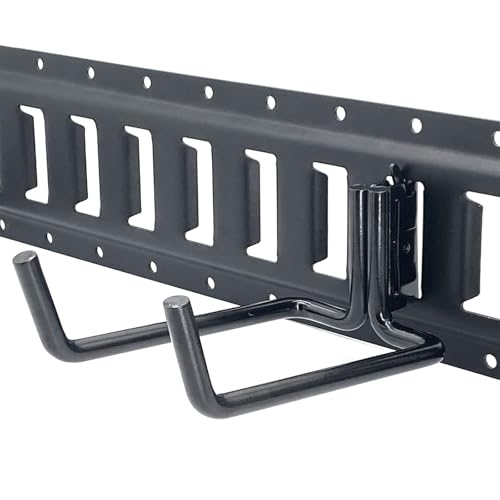 Gancho de almacenamiento para riel e-track de herramientas resistente a la oxidación 6
