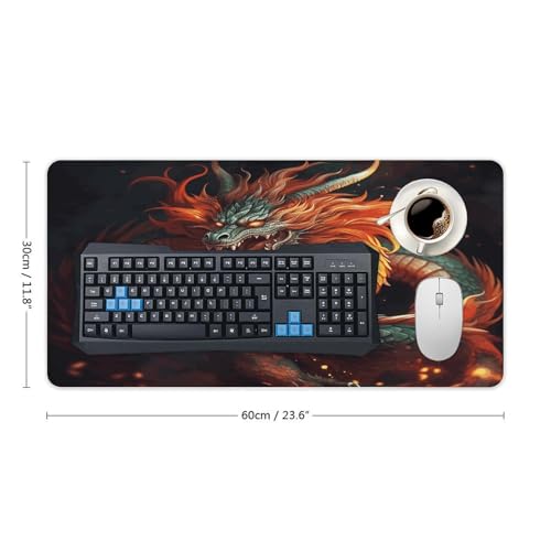 Mouse Pad Grande de Goma Antideslizante 30x60cm miniatura 2