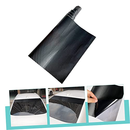 Vinilo para ventana de auto LIFKOME negro 140x21 cm miniatura 7
