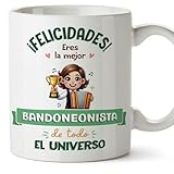 MUGFFINS Tazas para BANDONEONISTA mujer - En Español - Mejor Universo Trofeo - 11 oz / 330 ml - Regalo original y divertido