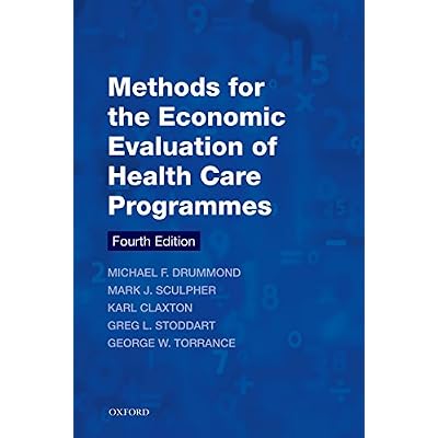 Methods for the Economic Evaluation of Health Care Programmes