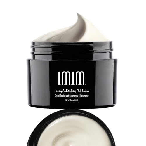 Crema Collo e Décolleté Effetto Lifting | imim Crema Rassodante Corpo Forte | Trattamento Antirughe Intensivo Donna e Uomo | Formula Idratante per Pelle Tesa e Levigata | 50 g