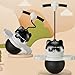 Produktbild TQUEG Der Pogo Jumper mit Griff und Kugelpumpe ist mit Einer Luftpumpe zum Training und Balancieren Einer maximalen Belastbarkeit von 100 Kilogramm ausgestattet (Panda Black)