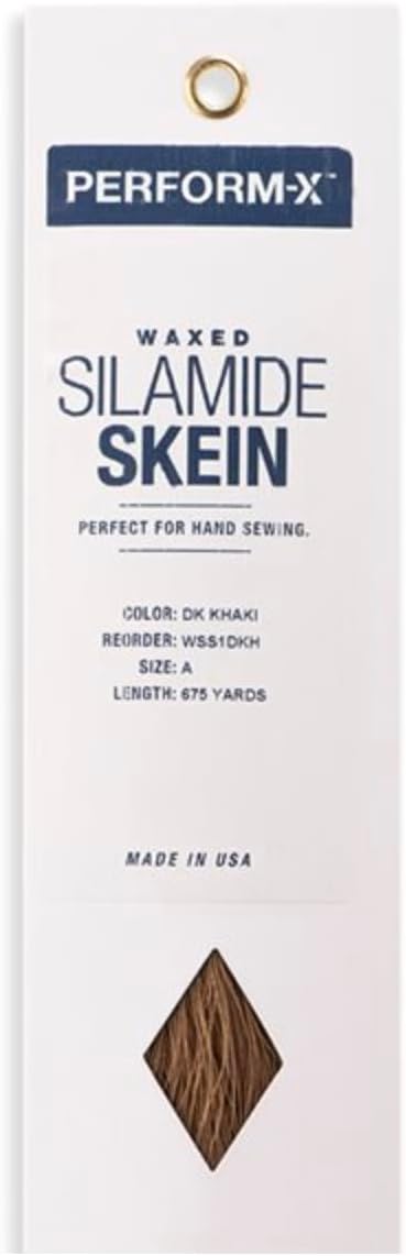 Wax Silamide Skeins - Dark Khaki